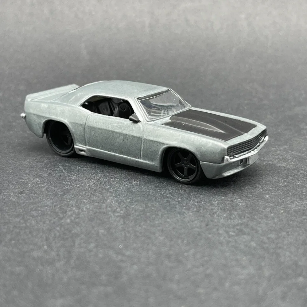 Jada 1969 69 Chevrolet Chevy Camaro Raw Zamac Bigtime Muscle Diecast 1/64‎ Scale